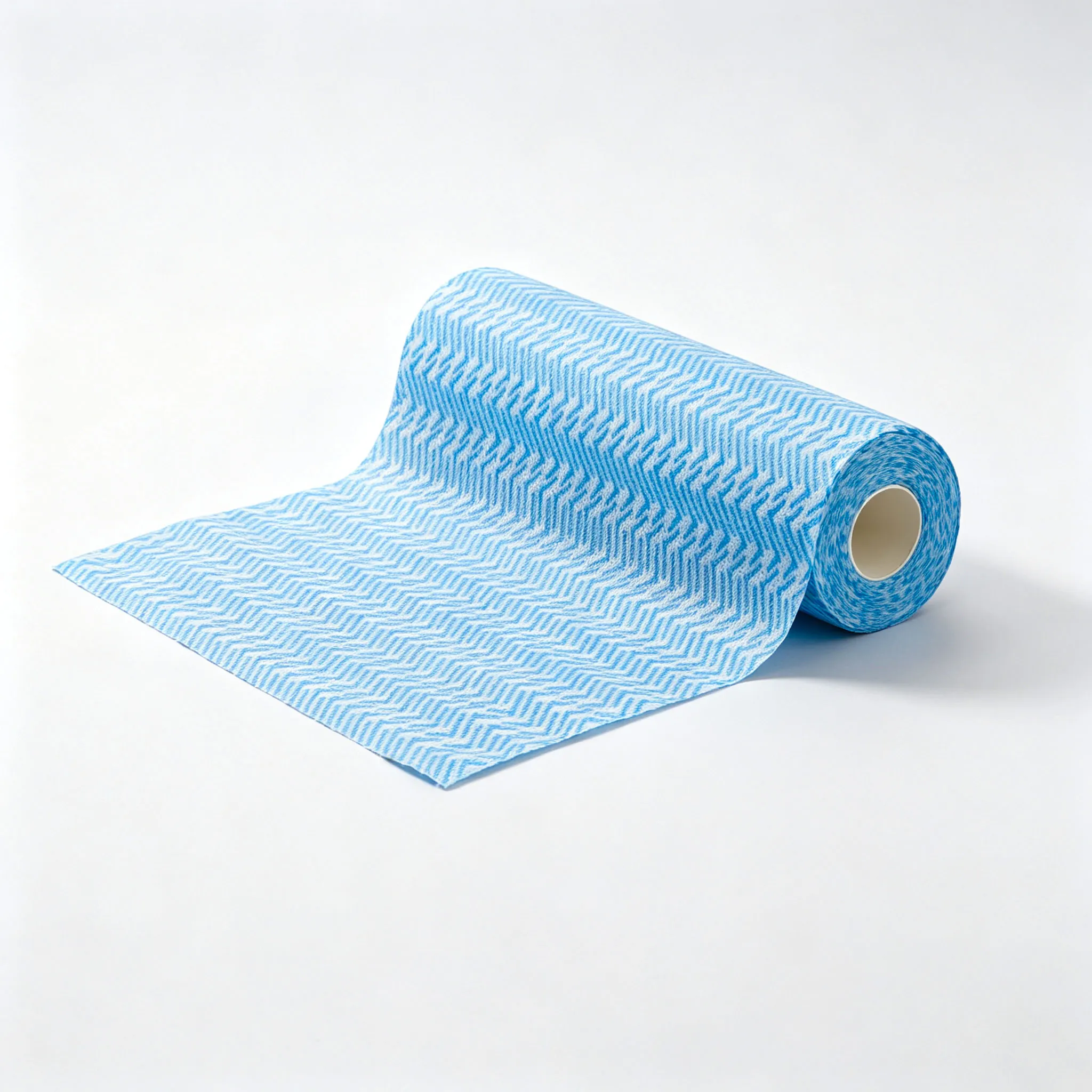 Chevron Texture Disposable Kitchen Cleaning Cloth Roll