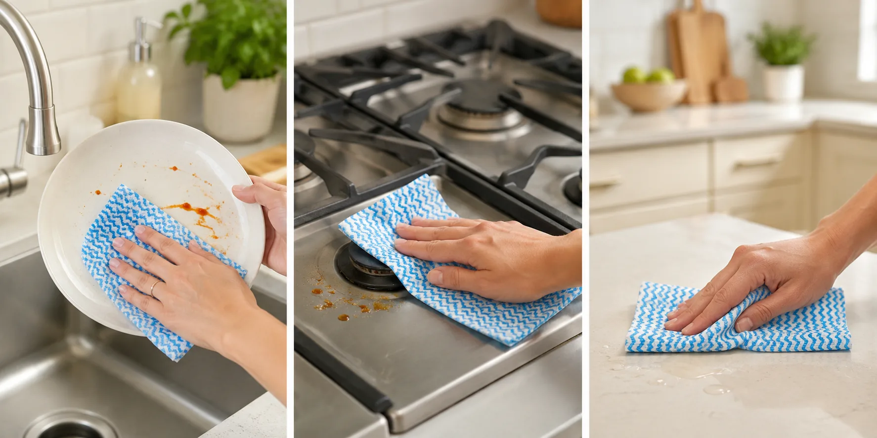 Kitchen cleaning multi-scene use